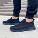 Кросівки чоловічі чорні, розмір 41 (26 см) style9-black фото 2