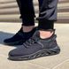 Кросівки чоловічі чорні сітка, розмір 40 (25.5 см) Style7- black фото 5