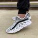 Кросівки чоловічі сітка біло-чорні, розмір 40 (26 см) Style15 фото 2